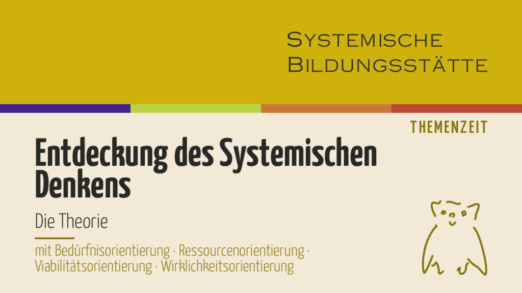 Blogbild Themenzeit Entdeckung des Systemischen Denkens